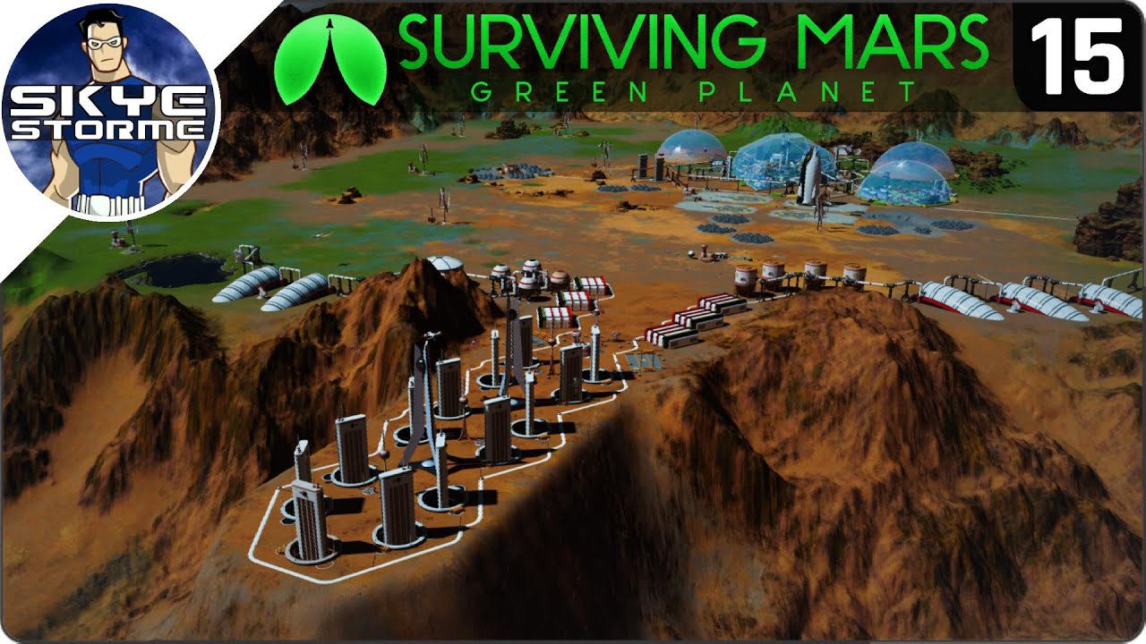 SHUTTLE HEAVEN! - Surviving Mars Green Planet EP 15 - Gameplay & Tips