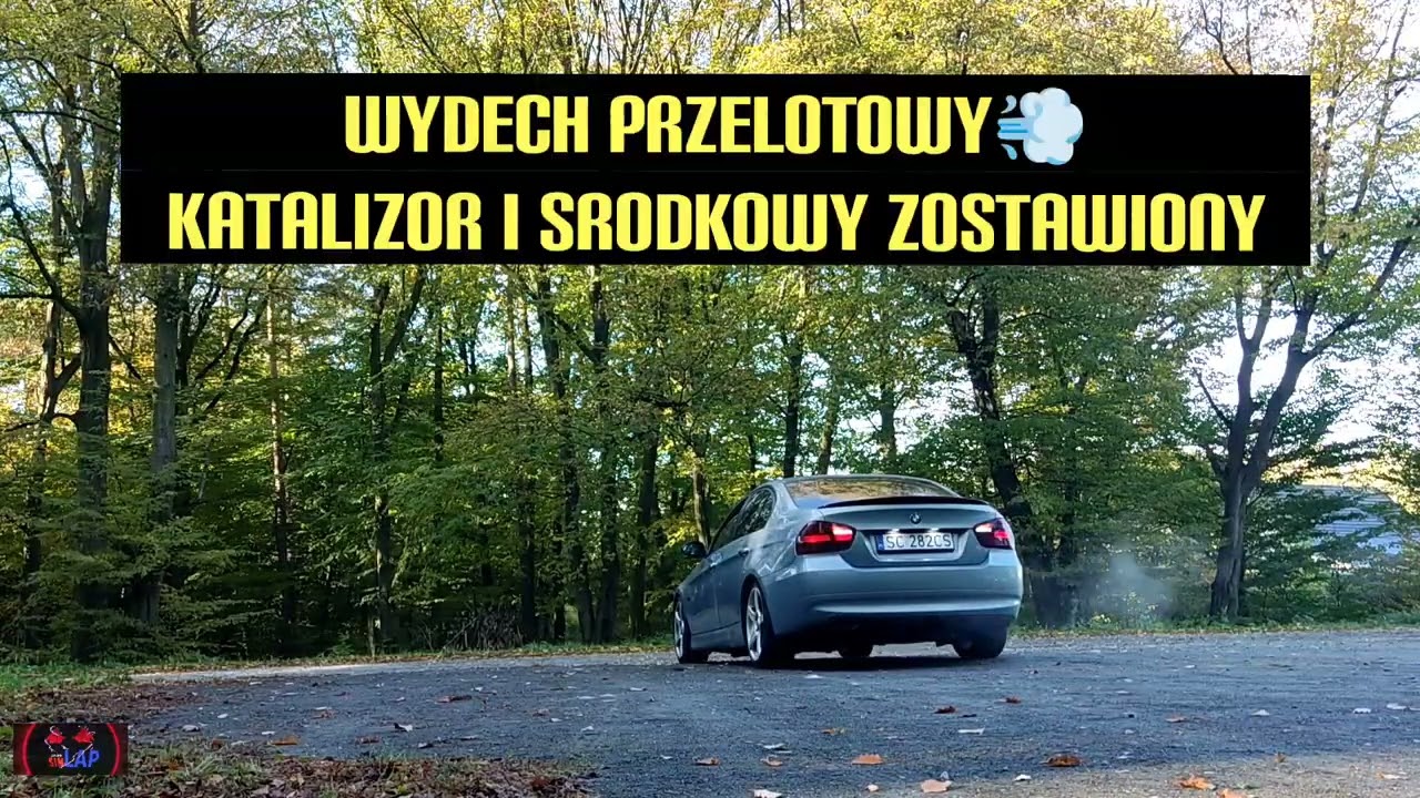 BMW E90 320i wydech seria VS rura wydechowa
