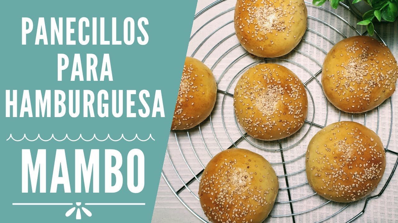 Pan de hamburguesa en Mambo| RECETAS MAMBO CECOTEC