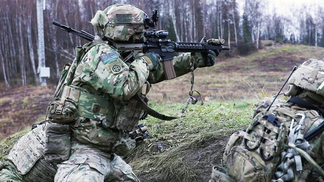 U.S. Army Soldiers conduct Battle Drill Five, Knock Out a Bunker (Oct 2023)