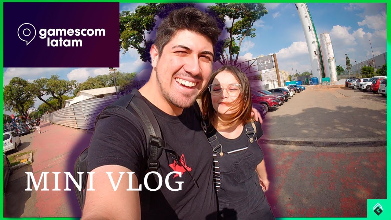 Testando jogos na GAMESCOM LATAM | VLOG