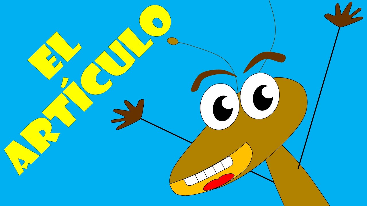 El artículo para niños - EL - LA - LOS - LAS - Castellano para primer grado