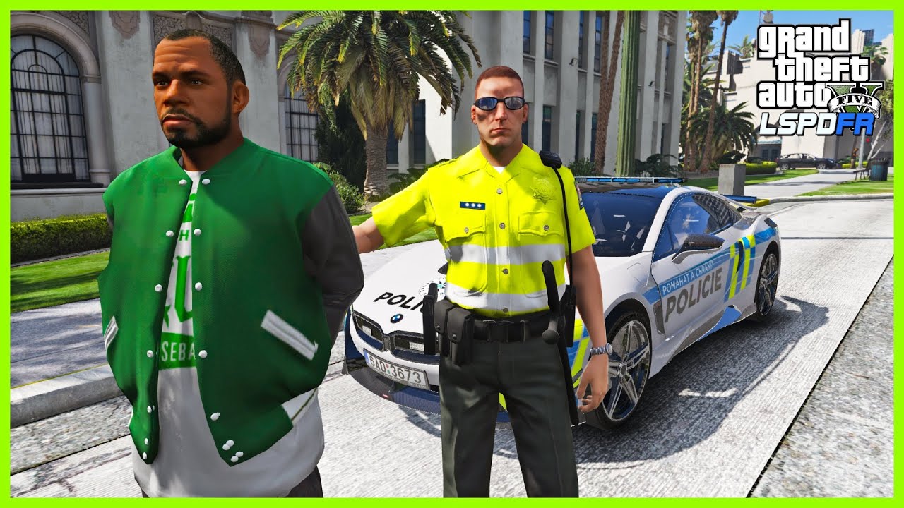 HRAJU JAKO DOPRAVNÍ POLICISTA V GTA 5! 🚔 (GTA 5 Módy LSPDFR)