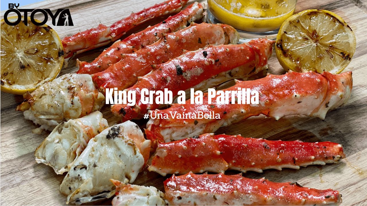 Patas de Cangrejo a la Parrilla | Rollo de Patas de King Crab a la Parrilla | byOtoya