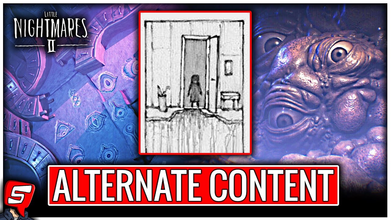 Little Nightmares 2 More Alternate Endings (Six, Mono & More) Little Nightmares 2 Cut Content Part 2