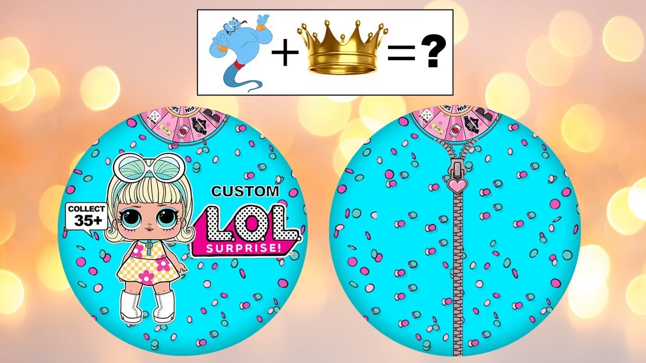 Opening 2D Paper Custom LOL Surprise Dolls #4
