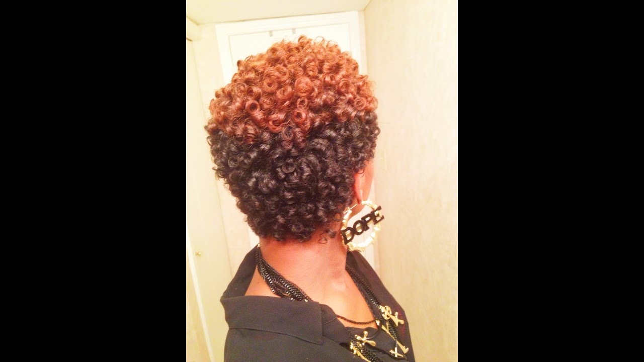 AWESOME Perm Rod Set on Natural Hair (No Heat)