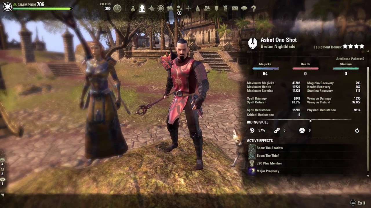 ESO PvE: One Tamriel - Magblade VMA gear and all other