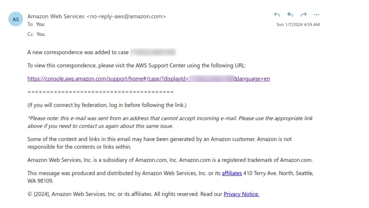 Simple Email Service (SES) Production Access Justification