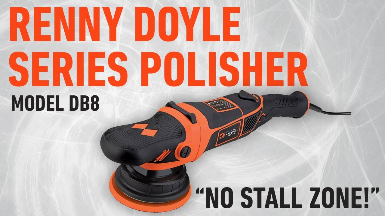 Dynabrade and Renny Doyle on Motorhead Garage with the DB8 | Geared Dual-Action Polisher