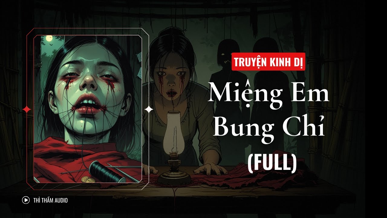 [TRUYỆN KINH DỊ FULL] | MIỆNG EM BUNG CHỈ | THÌ THẦM AUDIO
