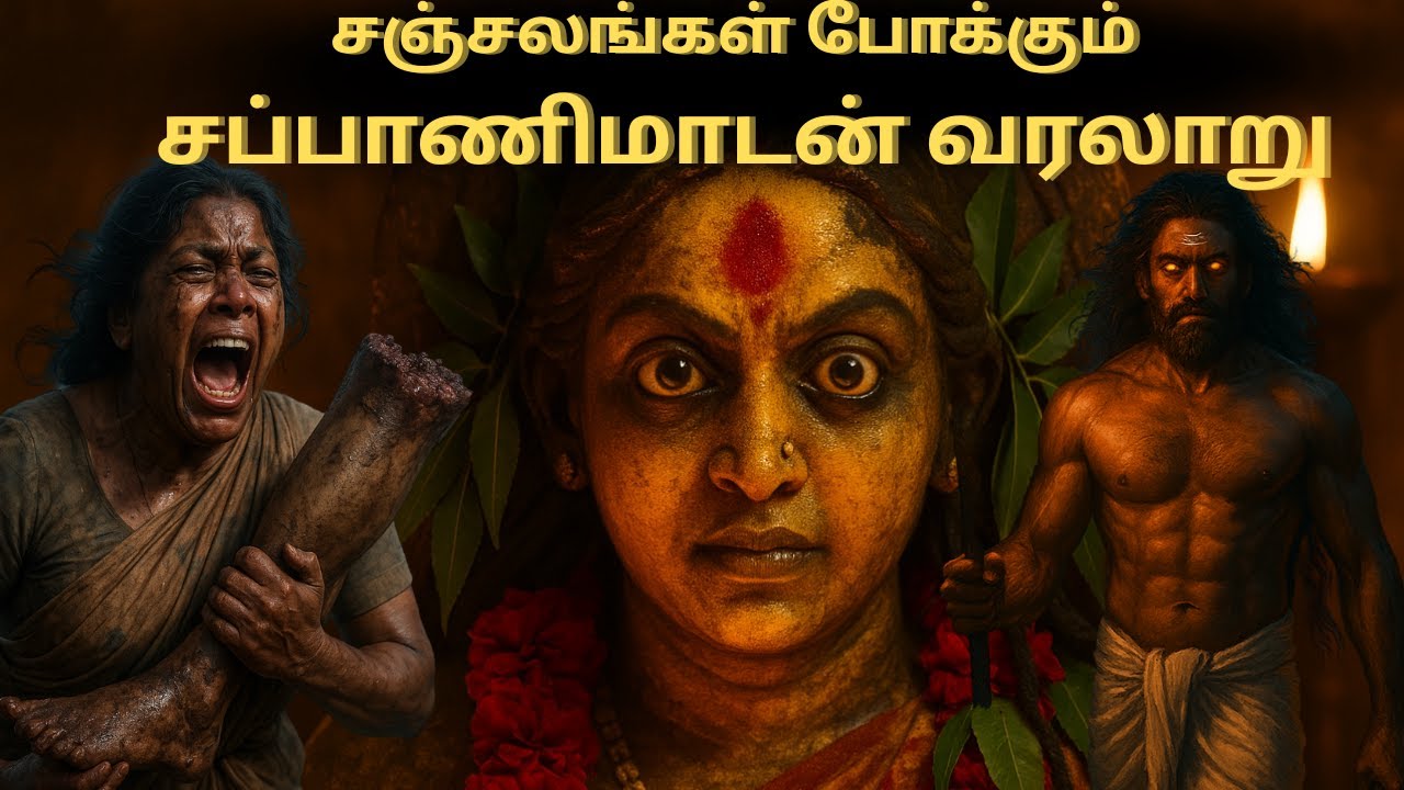 சஞ்சலங்கள் போக்கும் சப்பணிமாடன் வரலாறு | History of Seithunganallur Kuzhali Amman Temple| Monamadhil