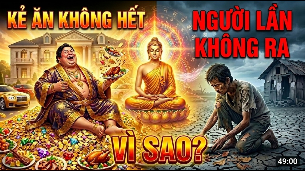 Vì Sao Người Này Sinh Ra Giàu Sang, Người Kia Khổ Cực? Sự Thật Nghiệp Lực Sẽ Làm Bạn Sốc