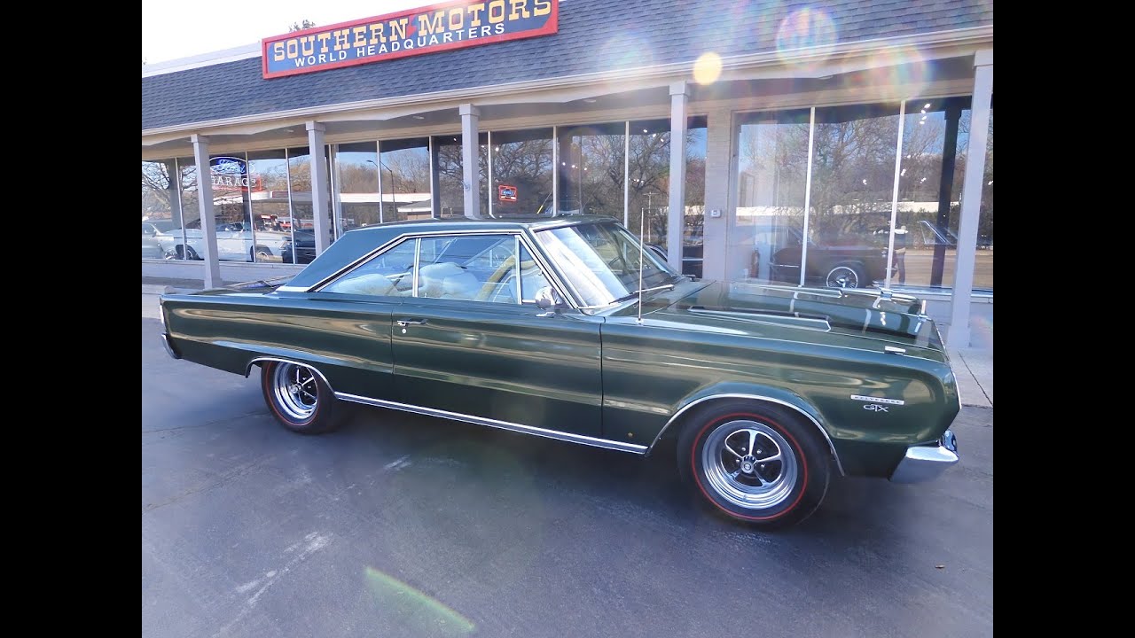 Plymouth GTX 1967 года выпуска 46 900 долларов США