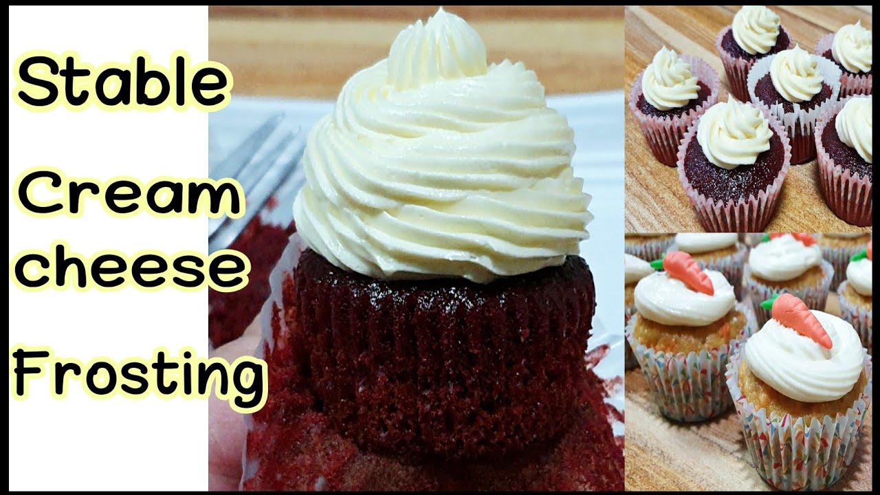 STABLE CREAM CHEESE FROSTING / HOW TO MAKE STABLE CREAM CHEESE FROSTING