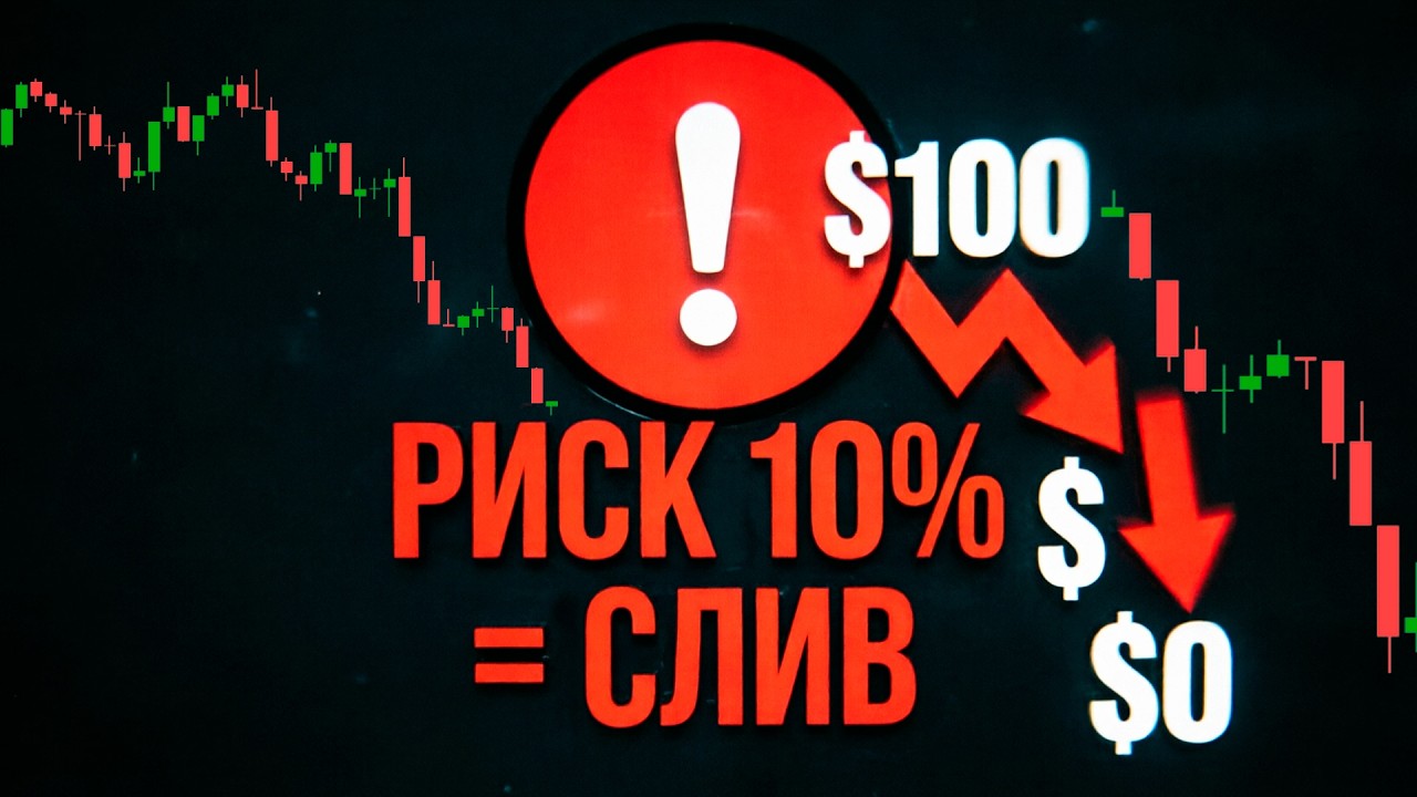 Как не слить депозит 100 $ Почему 10% риска = СЛИВ депозита Бесплатный советник MT4MT5