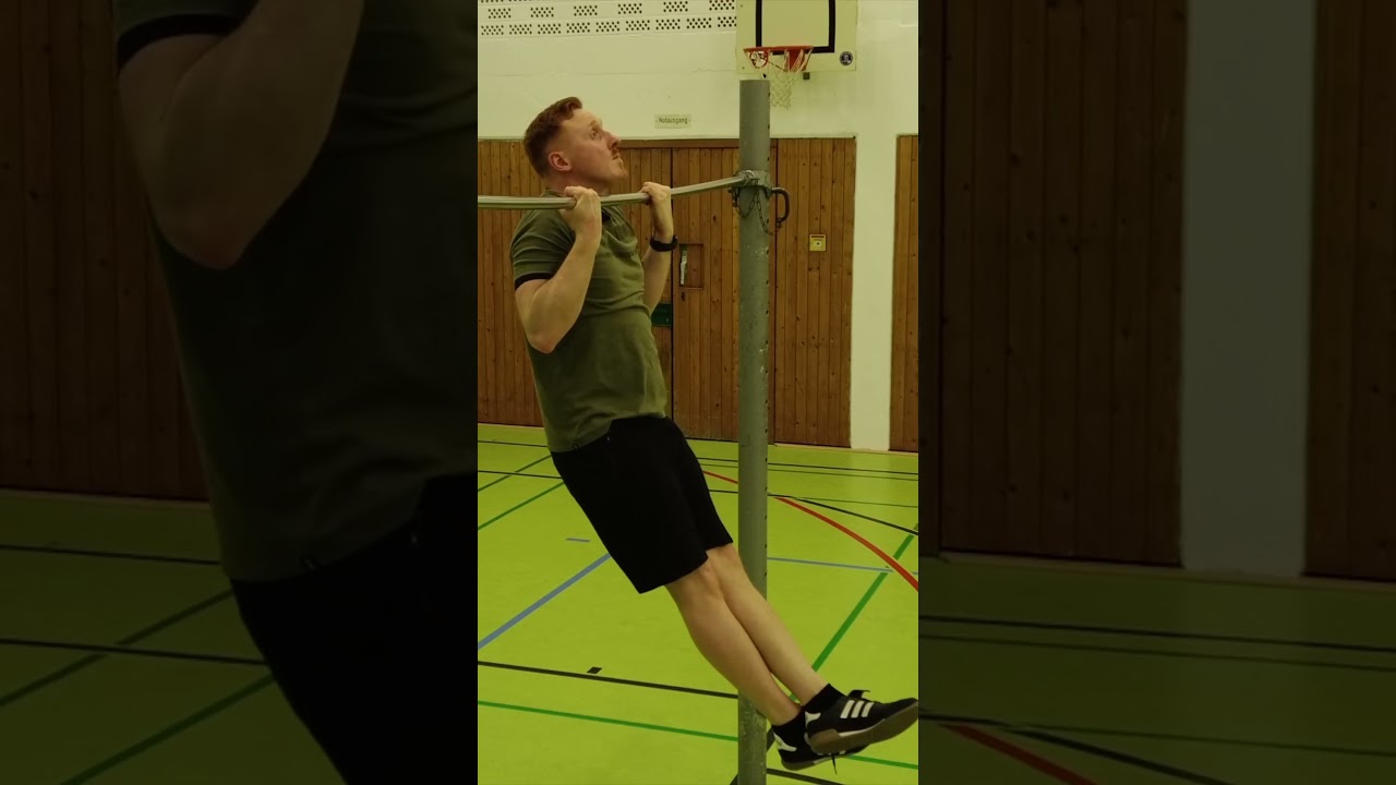 Feuerwehr Sporttest | Beugehang