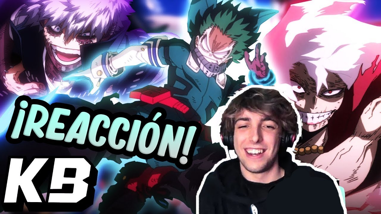 MI RODILLA VS TUMOR | Midoriya vs Tomura | Guerra de Héroes vs Villanos Rap | Kballero [REACCIÓN]
