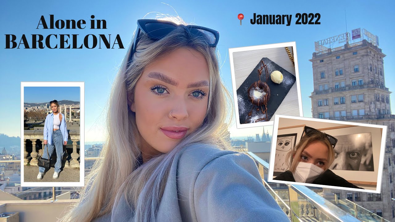 SOLO TRIP TO BARCELONA!! | I WENT ON HOLIDAY ON MY OWN?! 🇪🇸🇪🇸 travel vlog xx