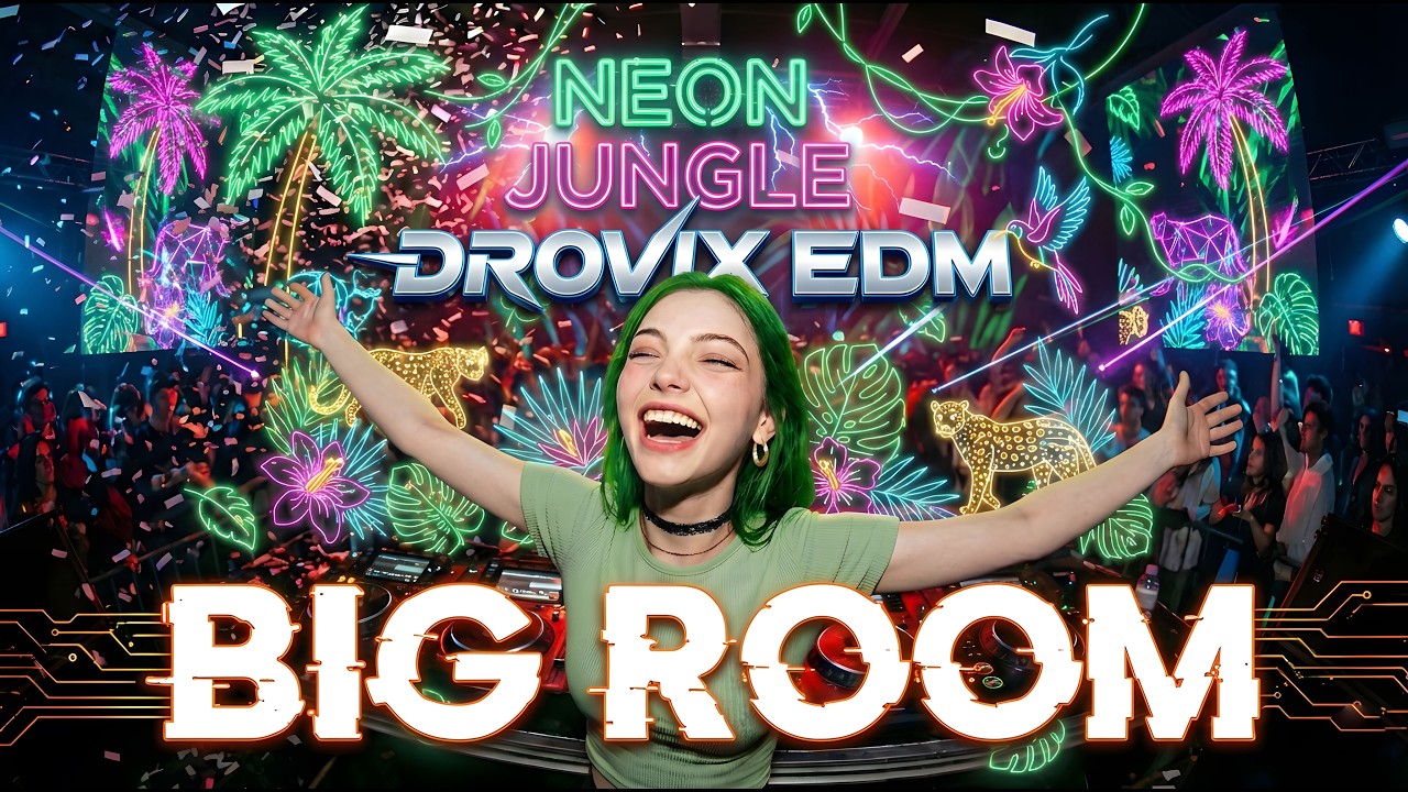 NEON JUNGLE | Best Big Room EDM & Festival Music | High Energy Gaming Mix |Ultra Music Festival 2026