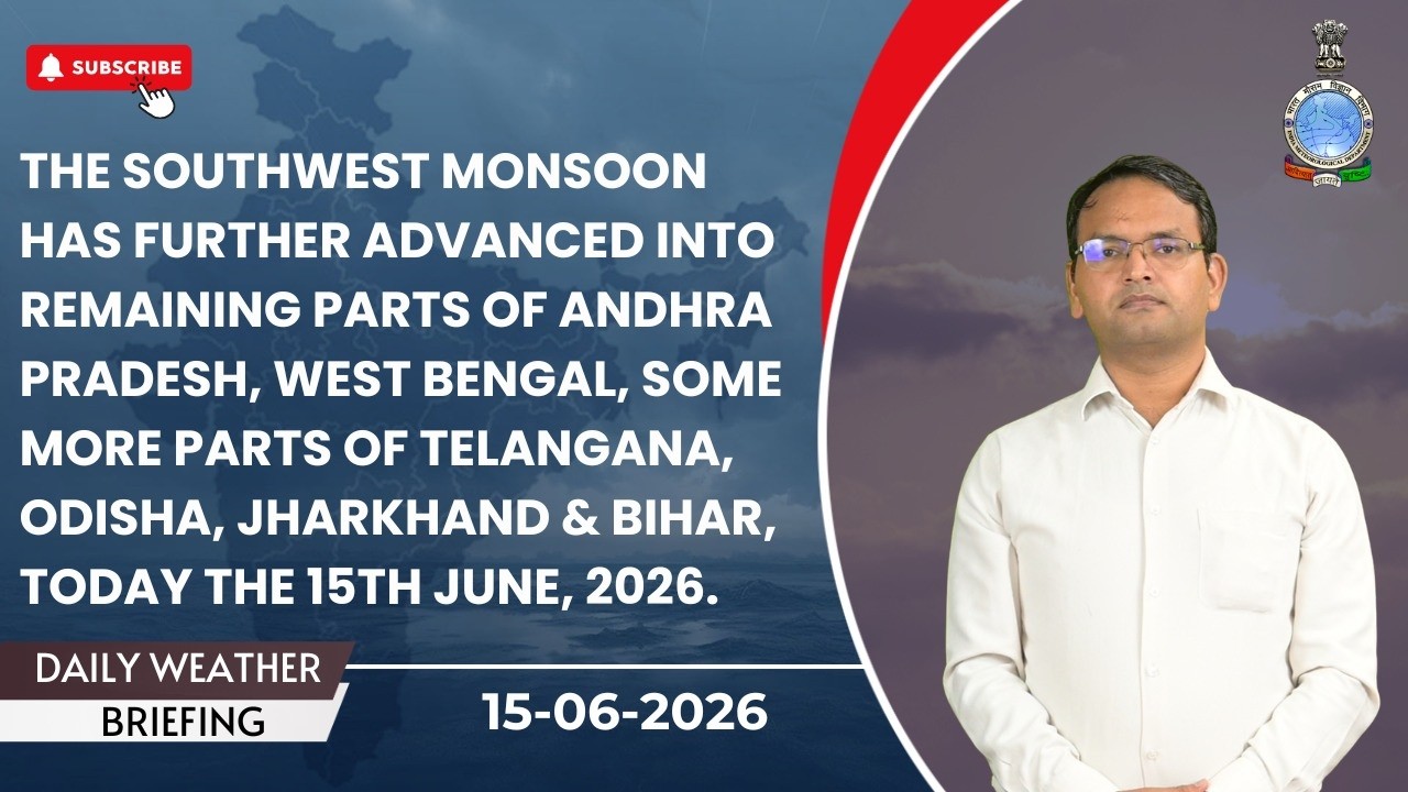 Very heavy rain likely over Sub-Himalayan WB & Sikkim, Arunachal, Assam & Meghalaya during 6-7 days.