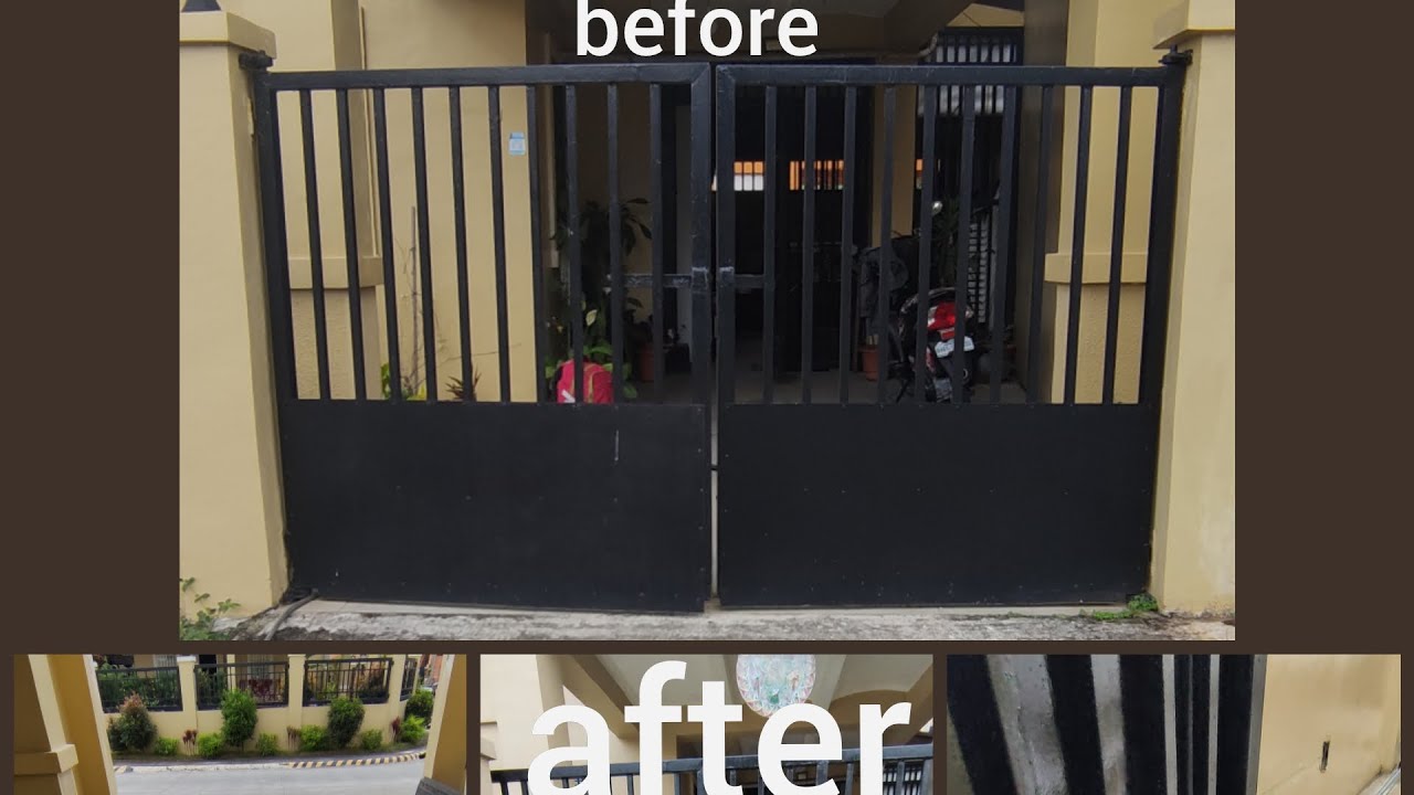 old swing gate convert to automatic sliding gate (part 1)