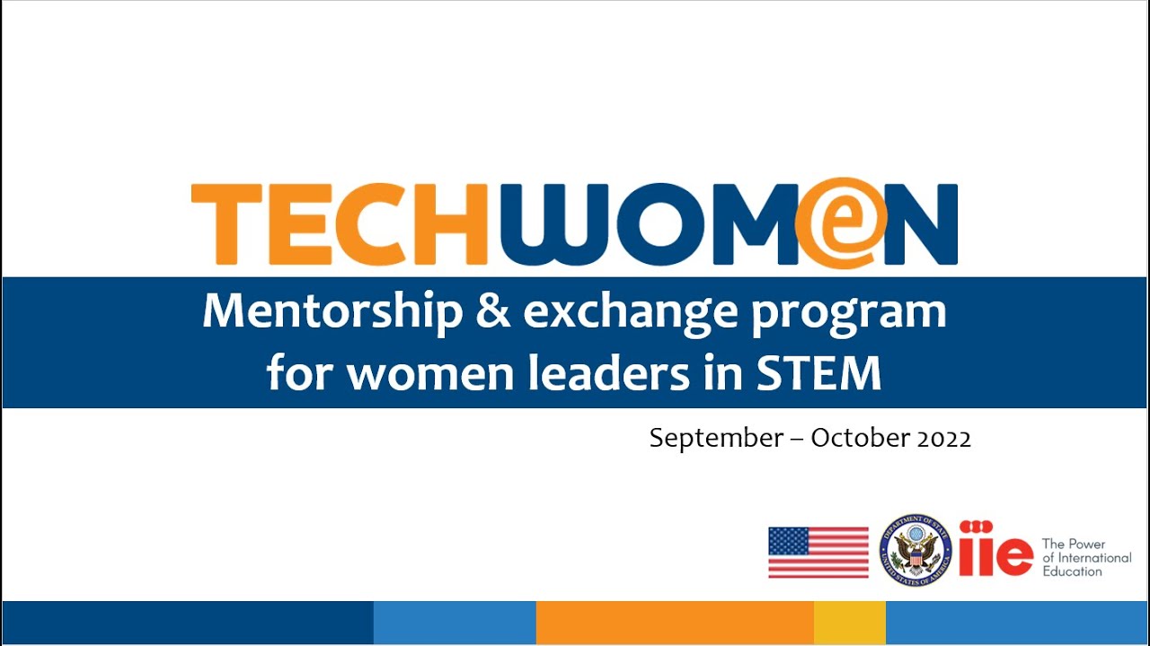 TechWomen - программа стажировки в США для женщин в STEM