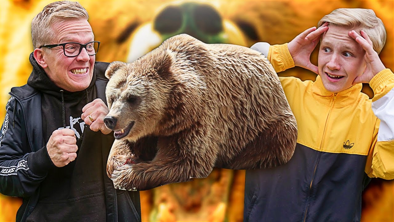 ISKÄ PRANKKASI MUA KARHUAITAUKSESSA!