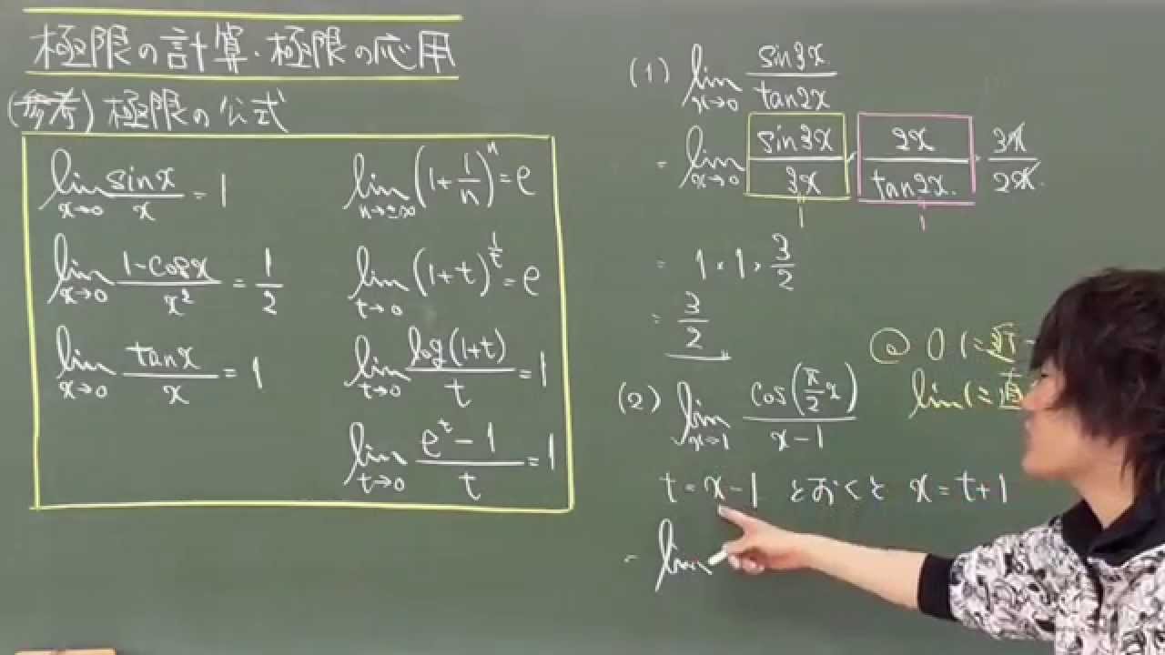 極限：極限公式の利用　《大学受験数学》