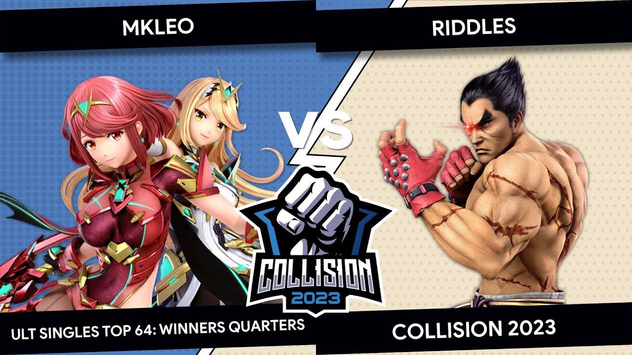 Collision 2023 - MkLeo (Pyra & Mythra) VS Riddles (Kazuya) - Top 64 - Winners Quarters