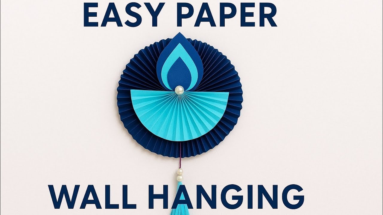 Beautiful DIY Wall Hanging for Diwali | Room Decoration Idea | Best Out of Waste Diwali Wall Hanging