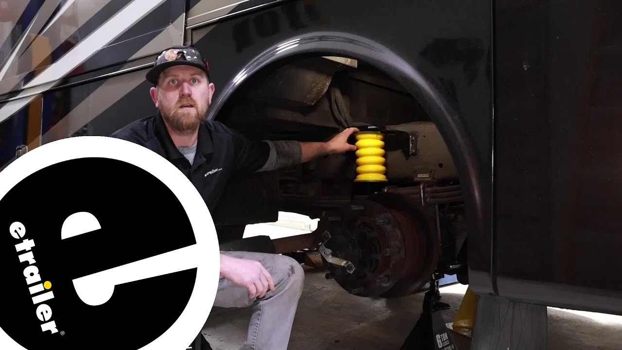 etrailer | Installation: SumoSprings Maxim Custom Helper Springs on a 2014 Tiffin Allegro Motorhome