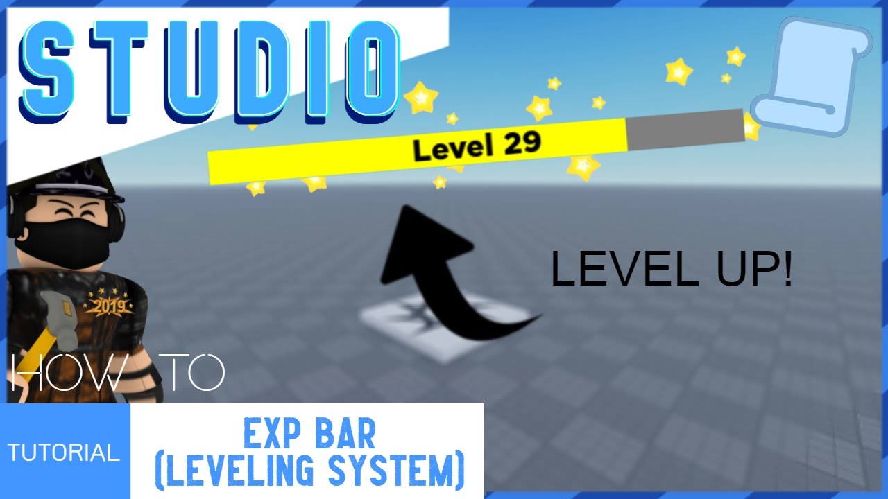 ROBLOX STUDIO | How to make an Exp Bar [Leveling System!]