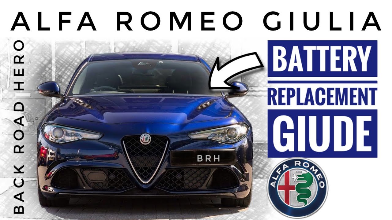 🍀 Замена аккумулятора Alfa Romeo Giulia 🍀