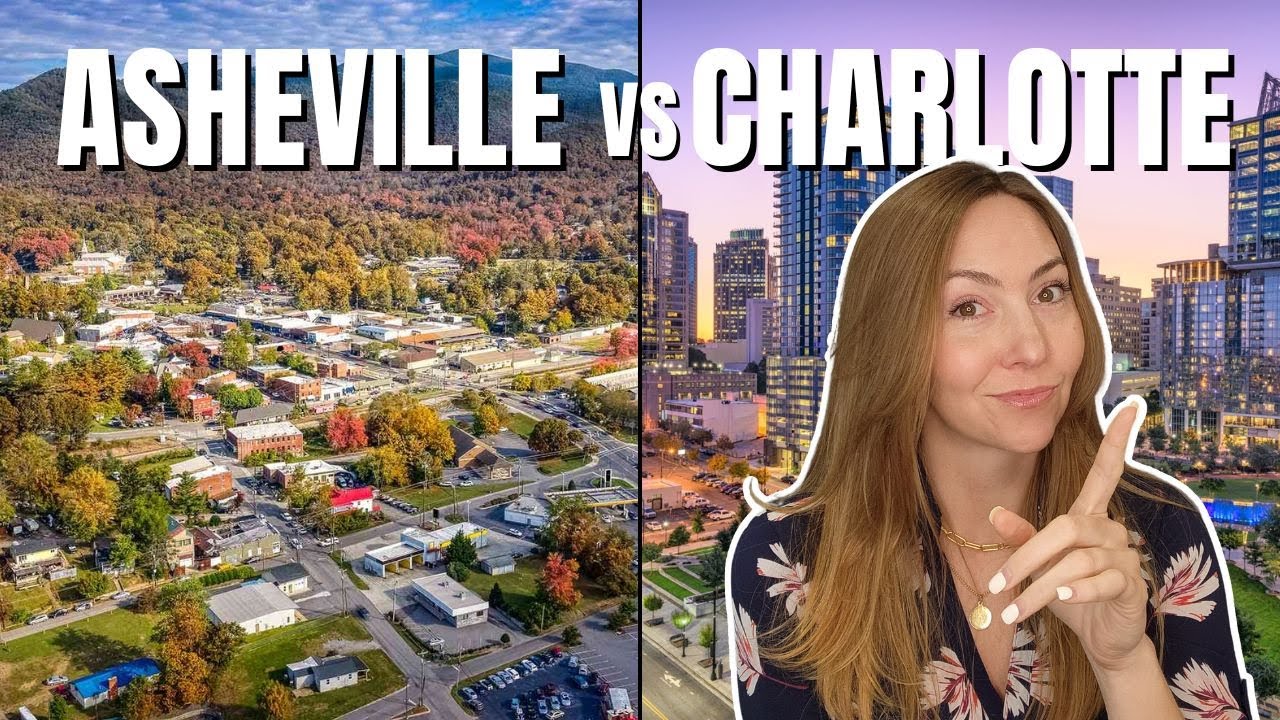 DON'T MOVE to Asheville NC Before Watching | Why Charlotte is Better Than Asheville | Charlotte VLOG