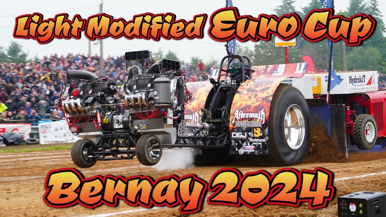 Light Modified EuroCup Tractor Pulling Bernay 2024
