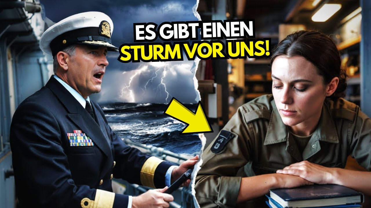 Sie ruhte in ihrer Koje – als der SEAL-Admiral den bevorstehenden Sturm ankündigte
