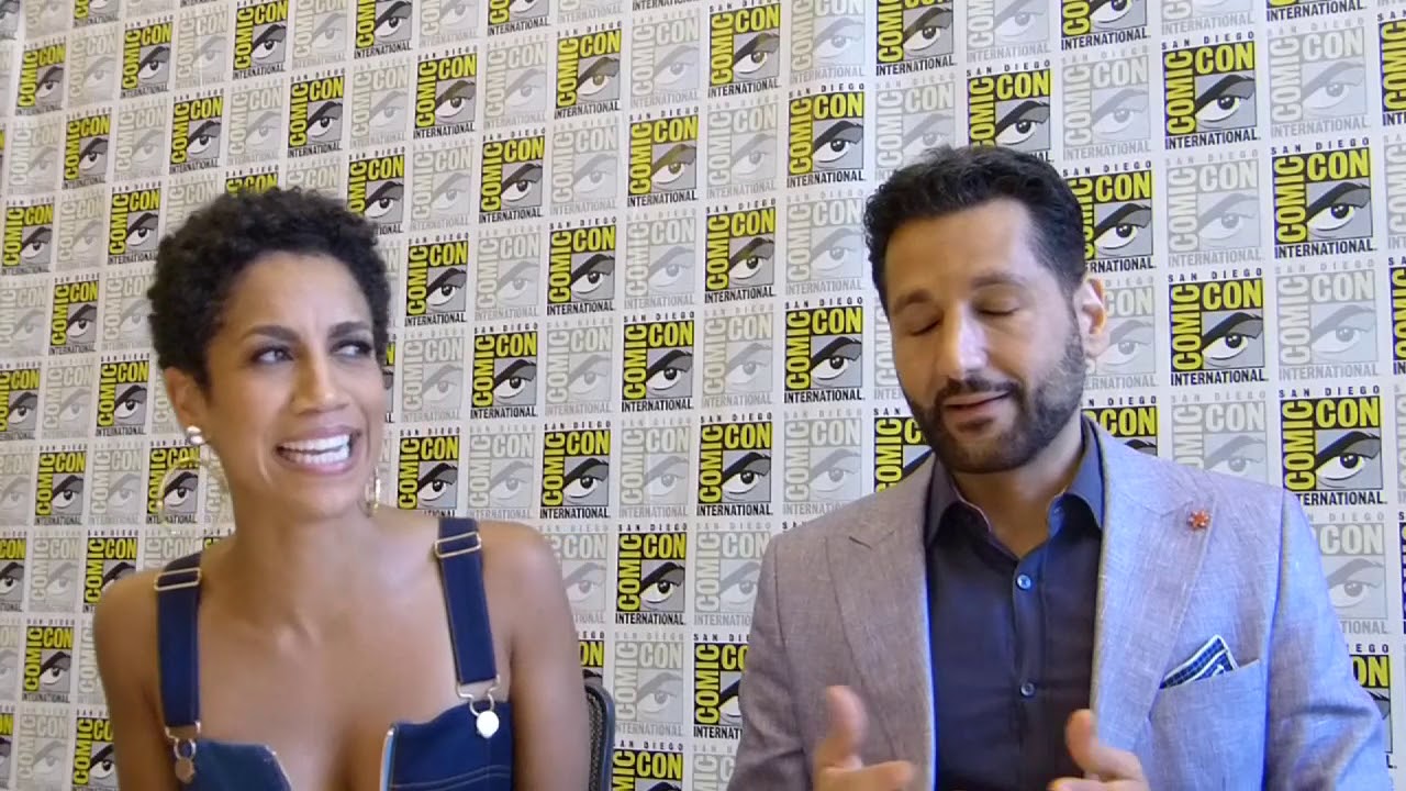 SDCC 2019: The Expanse - Dominique Tipper (Naomi) & Cas Anvar (Alex)