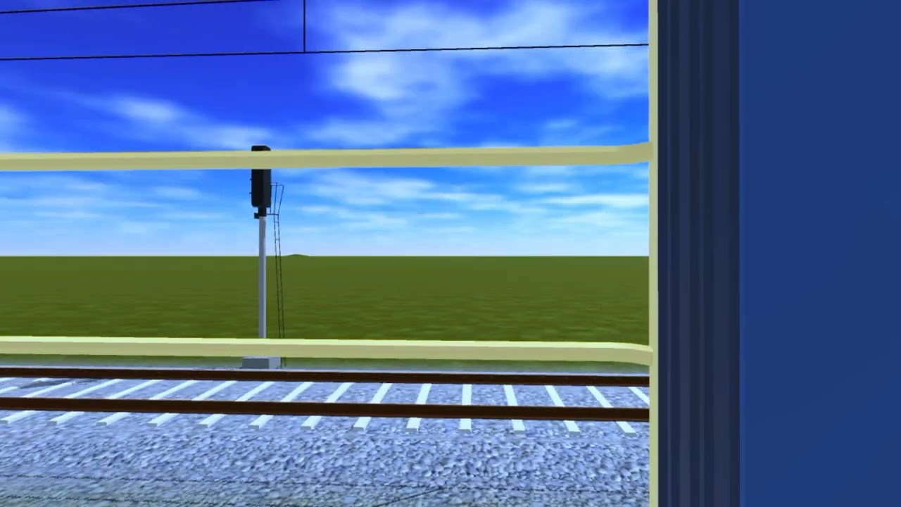 I AM Journey Viswabharati Express Near Barddhaman Junction - Indian Train Crossing 3D - 88 Episode