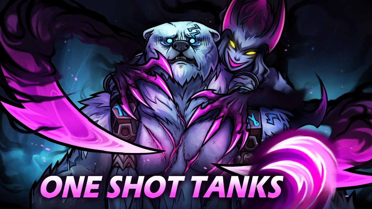 EVELYNN ON ARENA IS NOT LEGAL ONE SHOT TANKS WITH 1 ABILITY