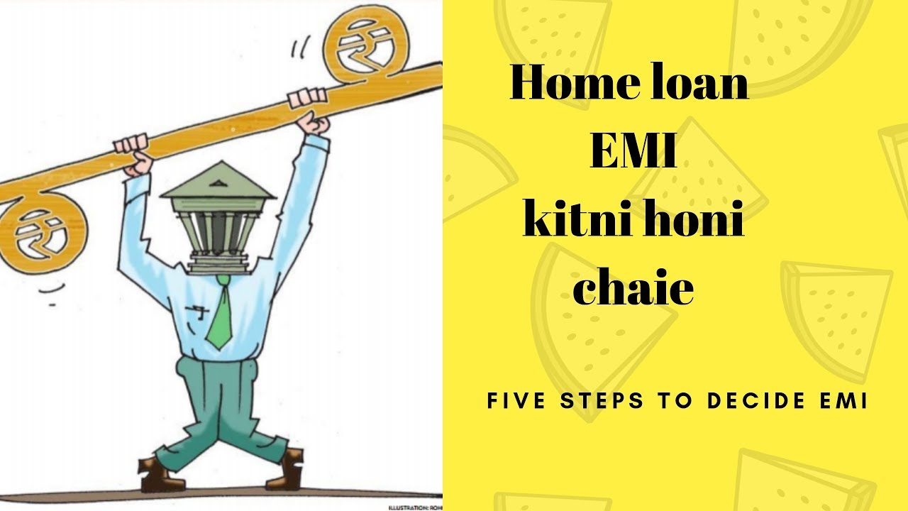 five steps to decide home loan EMI