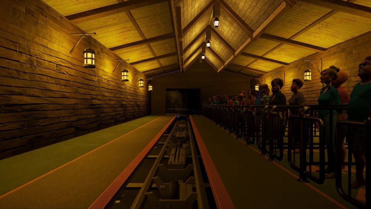 Planet Coaster: The Cavern Night POV OnRide
