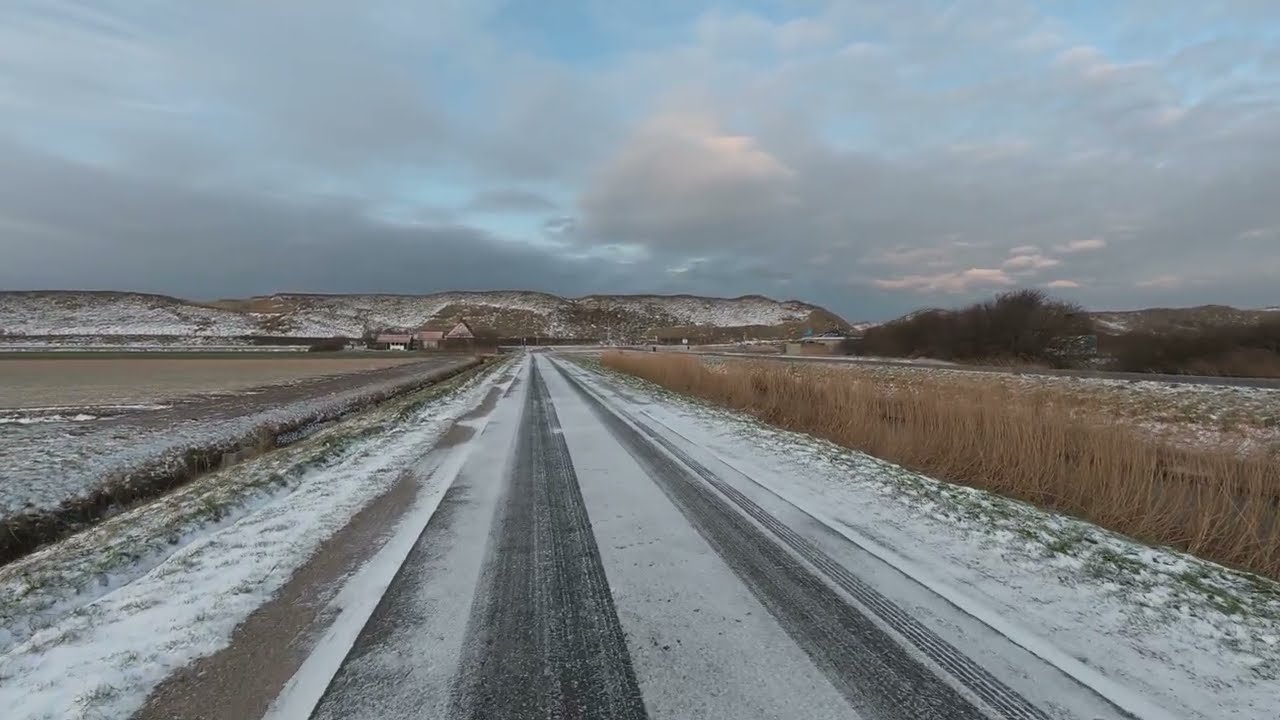 Winter in Julianadorp, Netherlands January 10, 2026