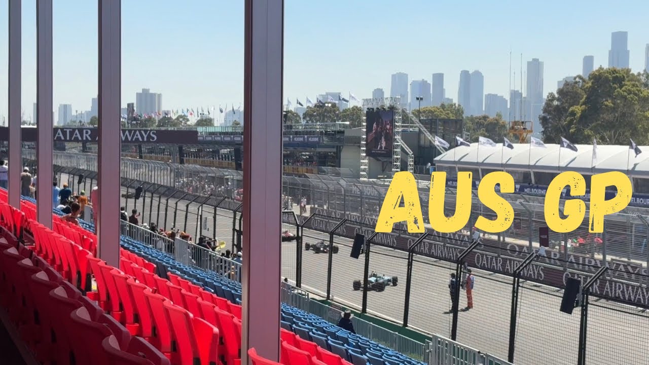 Aus GP Day 1 Vlog 🏎️🔥 | Food Market, Girl Dinner & Outfit Content 