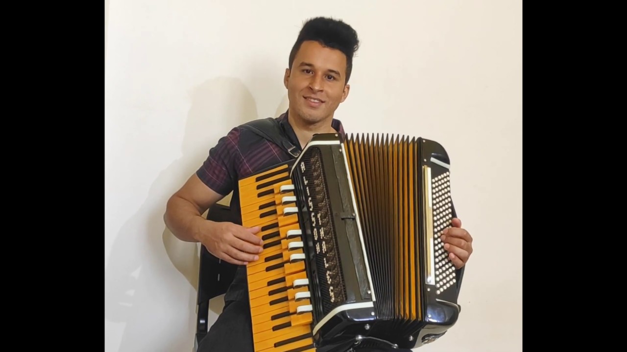 Vídeo Aula de Acordeon Xote CINTURA FINA
