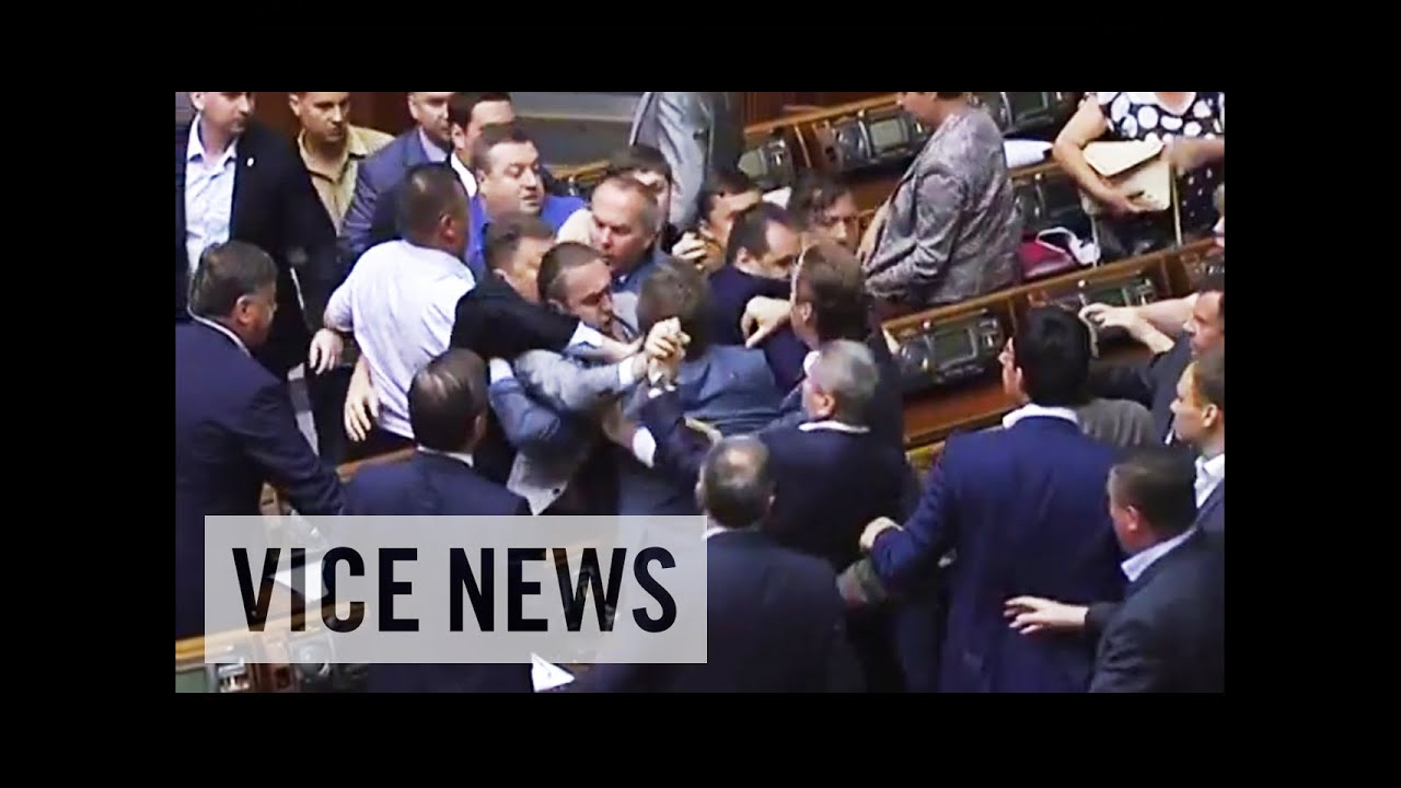 Brawl Breaks out in Ukrainian Parliament: This Just In