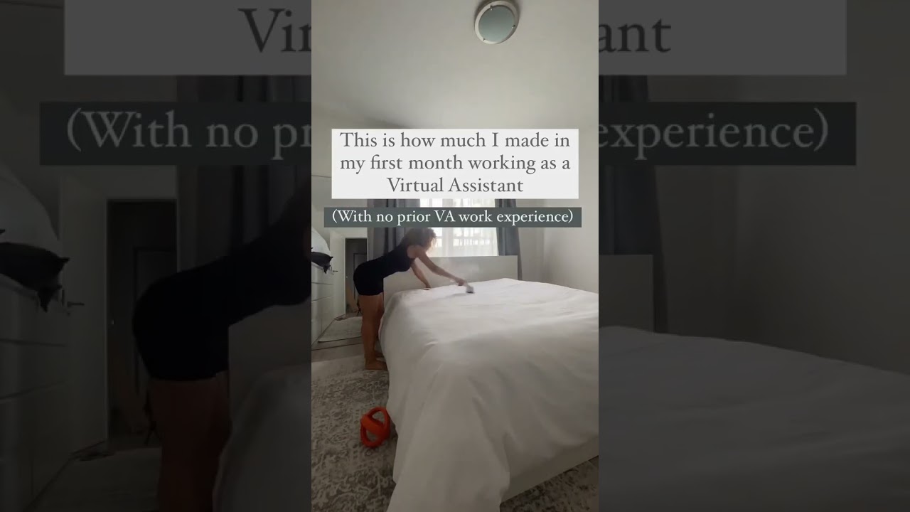 How Much I Made In My First Month From A Virtual Assistant Side Hustle