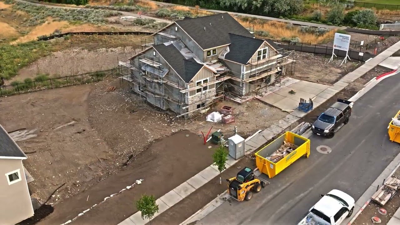 Construction Timelapse Using Waypoints on DJI Drones