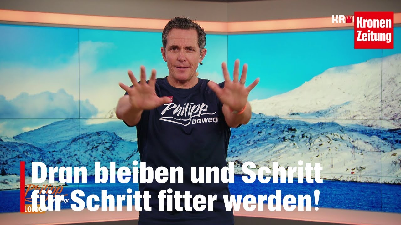 Philipp bewegt am Freitag, 19.12.: Schritt für Schritt fitter werden