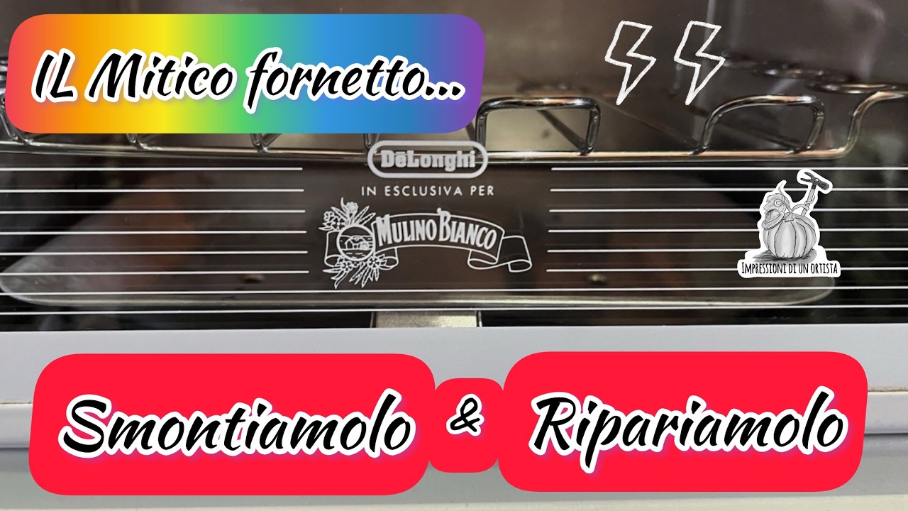 Fornetto Mulino Bianco De Longhi MB2. Parte 1